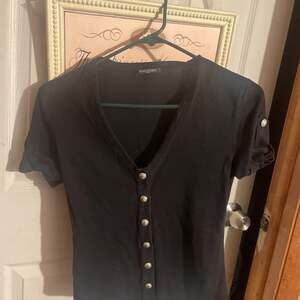 Balmain Embossed-Button Short-Sleeve Ribbed Knit Cardigan